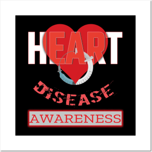 Heart disease awareness month Posters and Art